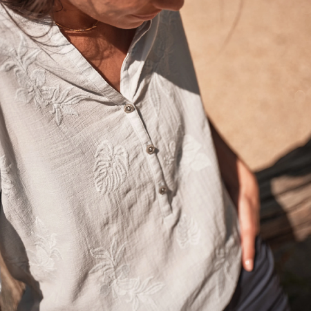 Camiseta de mujer Roayal Robins Oasis Tunic II 3/4 Sleeve