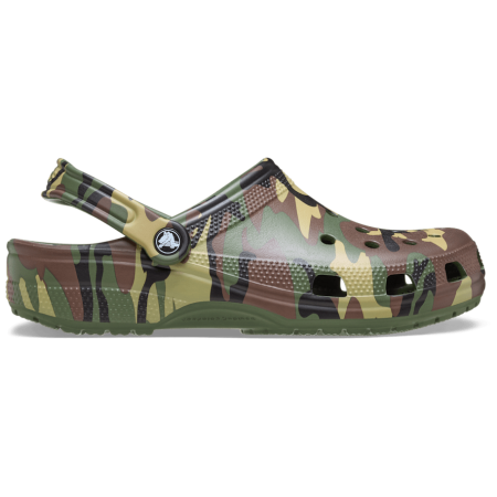Pantuflas Crocs Classic Camouflage Clog