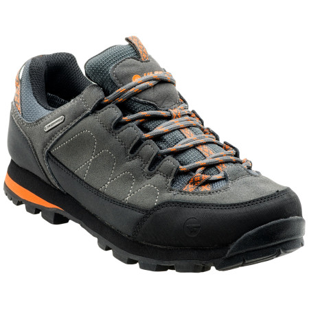 Calzado de hombre Hi-Tec Gelen II Low WP gris DarkGray/Black/Orange