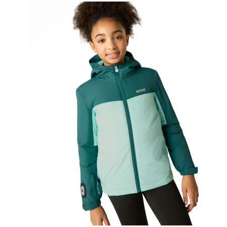 Chaqueta de invierno para niños Regatta Beamz Mediterranea/Water Ballet