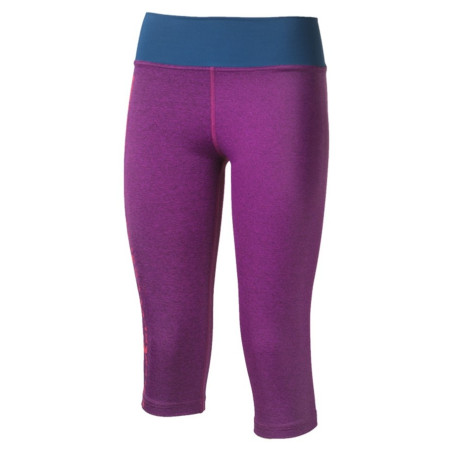 Mallas de tres cuartos para mujer Progress Betty 3Q 23TM violeta PurpleMelter/Petroleum/Pink