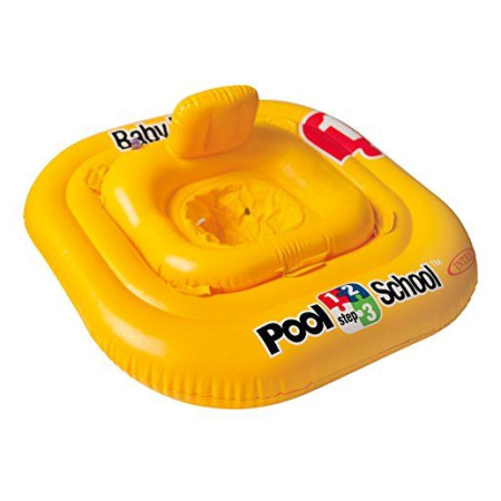 Flotador para niños Intex Pool Deluxe Baby Float 56587EE amarillo