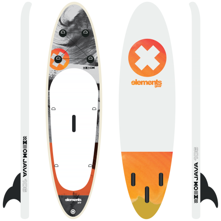 Tabla de surf de pala Elements Gear JAVA 106 men allround