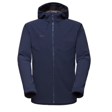 Chaqueta de hombre Mammut Sapuen SO Hooded Jacket Men azul marine