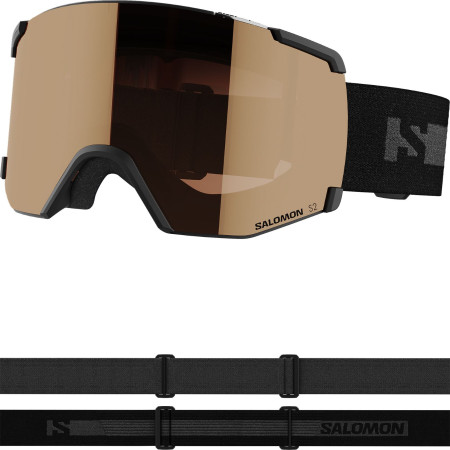 Gafas de esquí Salomon S/View Access negro/gris Black