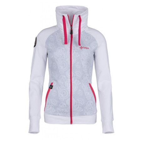 Sudadera de mujer Kilpi Zovia blanco