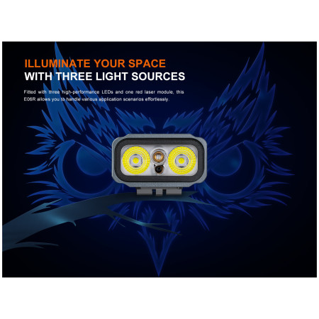 Linterna de bolsillo Fenix E06R