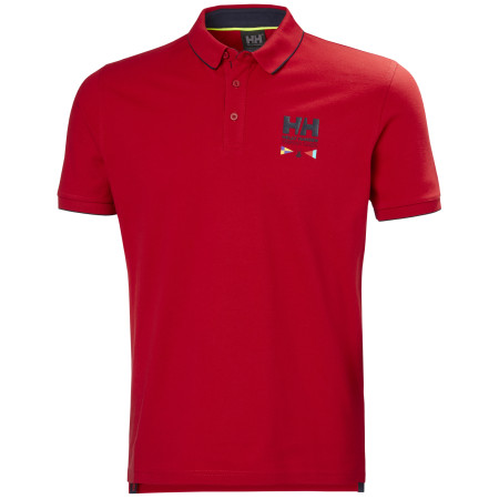 Camiseta de hombre Helly Hansen Skagerrak Polo rojo 162 Red