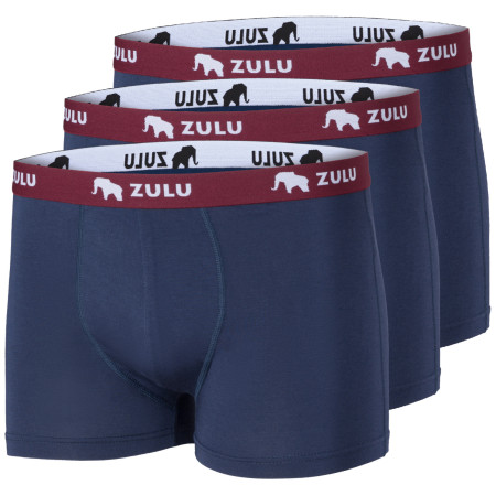 Calzoncillos bóxer para hombre Zulu Bambus 210 4in 3-pack