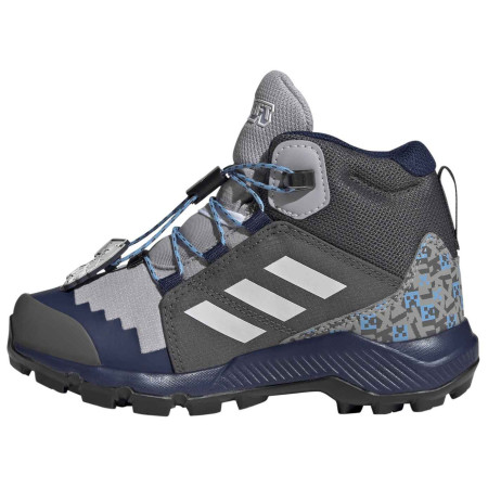 Calzado para niños Adidas Terrex Mid Gtx Minecraft gris Glogry/Greone/Grefiv