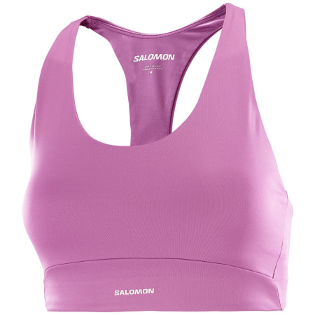Sujetador deportivo Salomon Shakeout Core rosa Iris Orchid