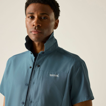 Camisa de hombre Regatta Anti-Insect Travel Light S/S Shirt