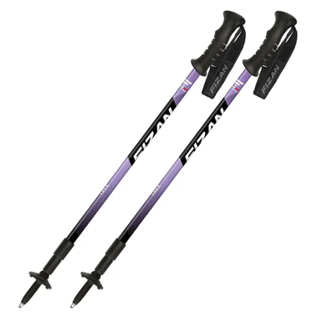 Bastones de senderismo Fizan Trek violeta Violet