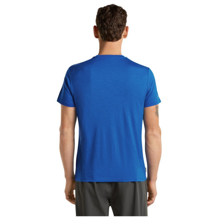 Camiseta de hombre Icebreaker Men Merino 150 Tech Lite SS Tee Range Stripes
