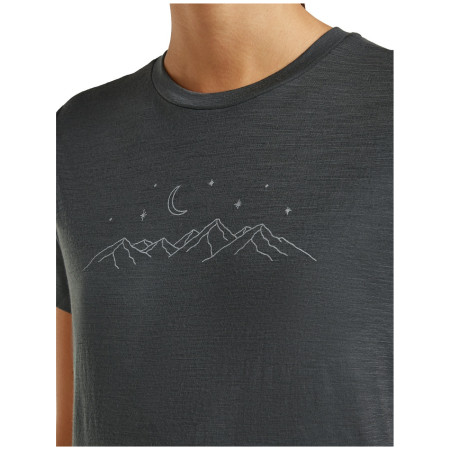 Camiseta de mujer Icebreaker Women Merino 150 Tech Lite SS Tee Sparkling Stars