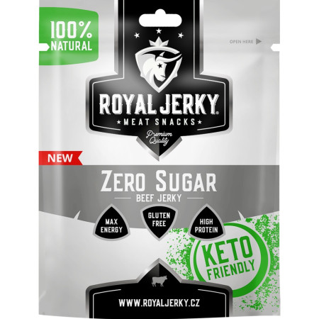 Carne seca Royal Jerky Beef Zero Sugar 22g