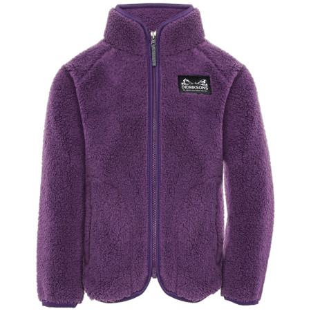 Sudadera para niños Didriksons Gibbs Kids Fullzip 2 Northen Purple violeta Northen Purple