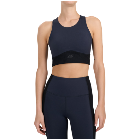 Top de mujer 4F Sleeveless Fnk F1083 negro Deep Black