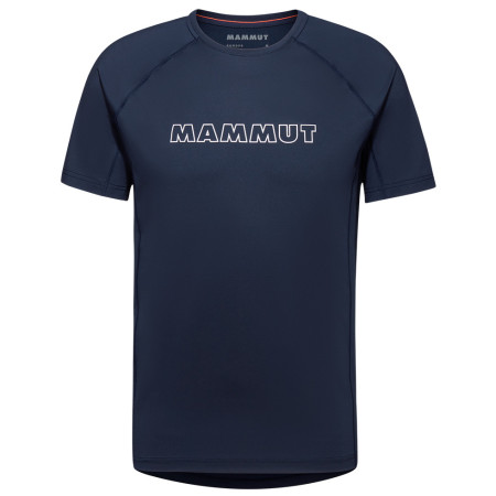 Camiseta de hombre Mammut Selun FL T-Shirt Men Logo azul Deep Ice