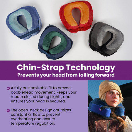 Almohadilla de viaje Cabeau Evolution Earth