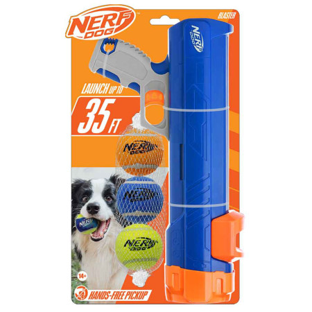 Juguete para perro Nerf Dog Blaster + Tennis Balls 3 pcs