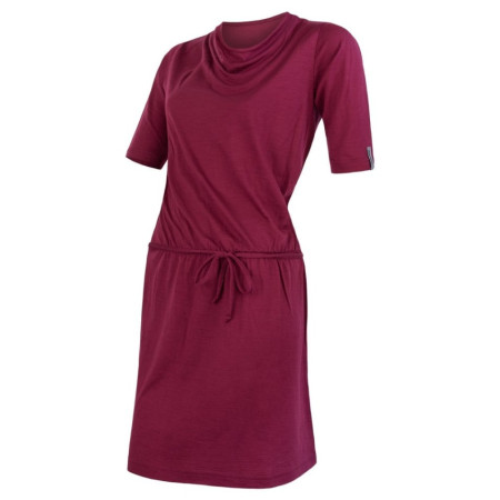 Vestido de mujer Sensor Merino Active rojo lilla