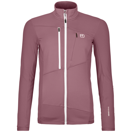 Sudadera funcional de mujer Ortovox Fleece Grid Jacket W
