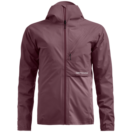 Chaqueta impermeable para mujer Ortovox Trace 2.5L Jacket W rosa Chestnut
