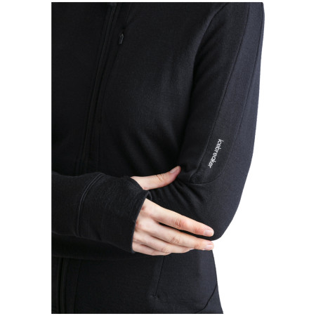 Sudadera funcional de mujer Icebreaker Women Merino 260 Quantum IV LS Zip