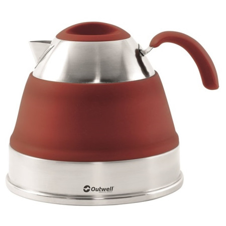 Hervidor Outwell Collaps Kettle 2,5L burdeos Terracotta