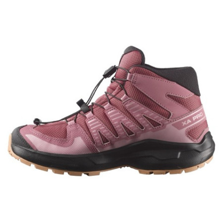 Calzado para niños Salomon Xa Pro Mid Wp J Nocturne-Dusky Orchid-Black