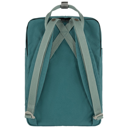 Mochila Fjällräven Kånken Koncept Laptop 15" verde Teal-Frost Green