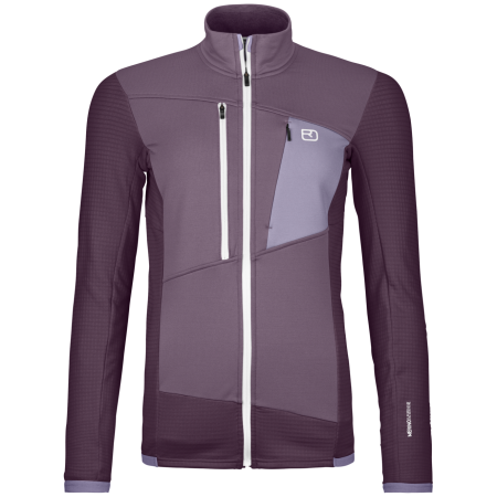 Sudadera funcional de mujer Ortovox Fleece Grid Jacket W
