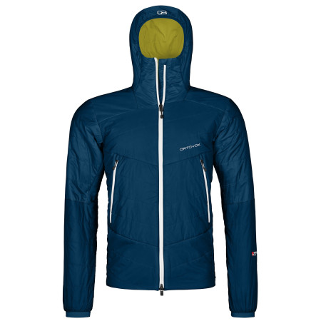 Chaqueta de hombre Ortovox Westalpen Swisswool Jacket M azul petrol blue