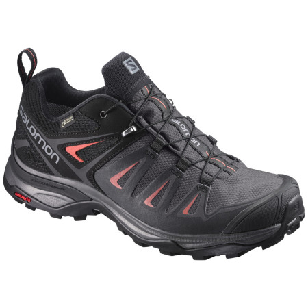 Calzado de mujer Salomon X Ultra 3 Gtx W negro/rojo Magnet/Black/MineralRed