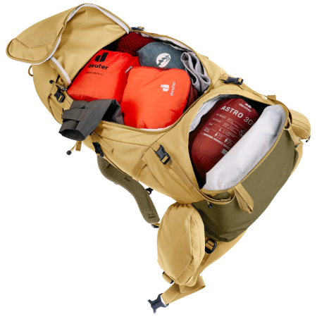 Mochila de senderismo para mujer Deuter Aircontact Core 45+10 SL