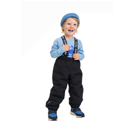 Pantalones de esquí para niños Reima Leikisti Black