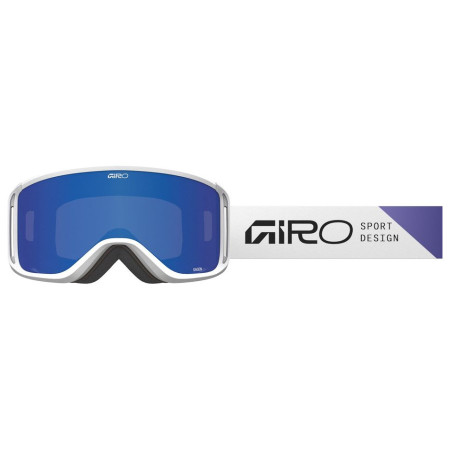 Gafas de esquí Giro Sagen White Angles-Grey Cobalt/Yellow