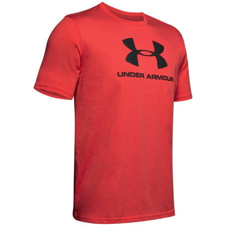 Camiseta de hombre Under Armour Sportstyle Logo SS rojo red