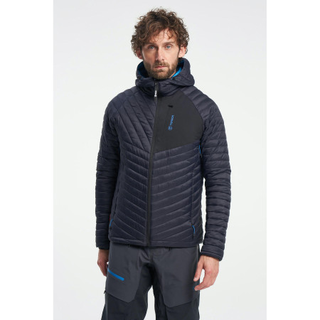 Chaqueta de invierno para hombre Tenson Touring Puffer Jacket gris/azul Antracithe