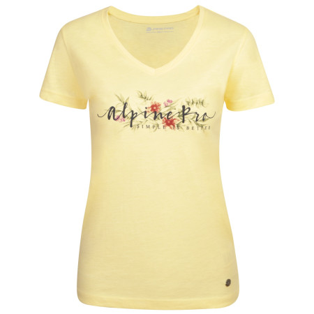 Camiseta de mujer Alpine Pro Kerpa 5 amarillo