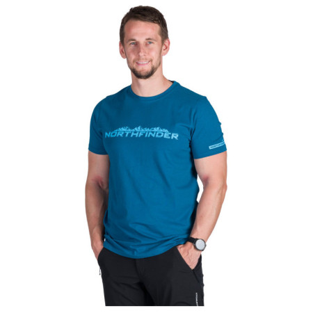 Camiseta de hombre Northfinder Ferdinand azul 526inkblue