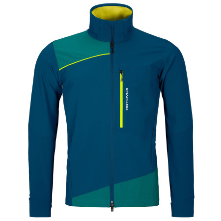Chaqueta de hombre Ortovox Pala Light Jacket azul Petrol Blue
