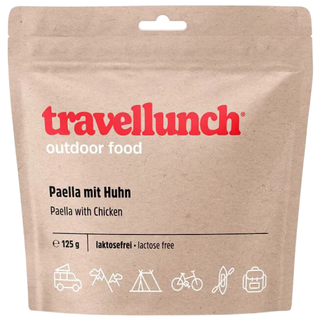 Comida deshidratada Travellunch Paella sin lactosa 125g