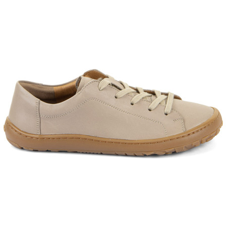 Calzado de mujer Frodo Barefoot laces beige Taupe