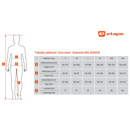 Pantalones de hombre Etape Dolomite WS