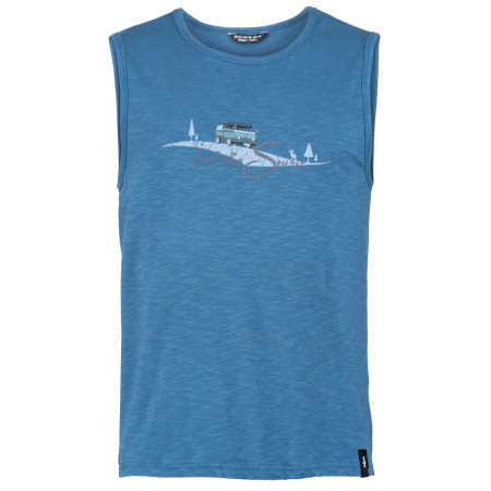 Camiseta sin mangas para hombre Chillaz Calanques Feel The Spirit azul Darkblue