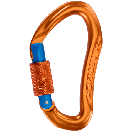 Mosquetón Climbing Technology Morfo BG (brilock gate) naranja/azul Orange/Blue
