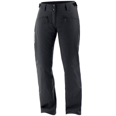 Pantalones de esquí para mujer Salomon Edge Pant W negro DEEP BLACK