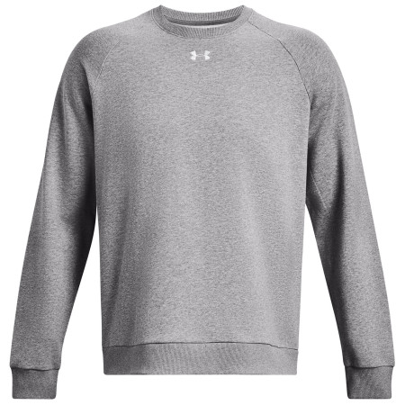 Sudadera de hombre Under Armour Rival Fleece Crew gris Castlerock Light Heather / / White